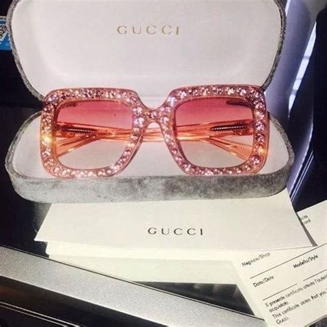 pink rhinestone gucci sunglasses replica|gucci bedazzled sunglasses.